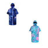 Terry Cloth Zip Beach Towel Tie Dye